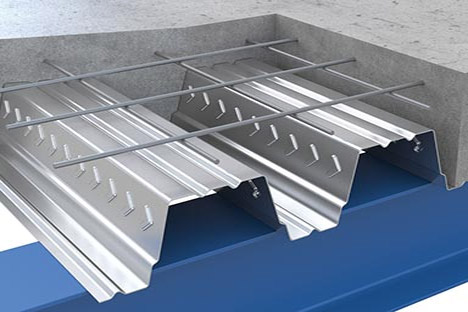 CONCRETE UNDER TRAPEZE